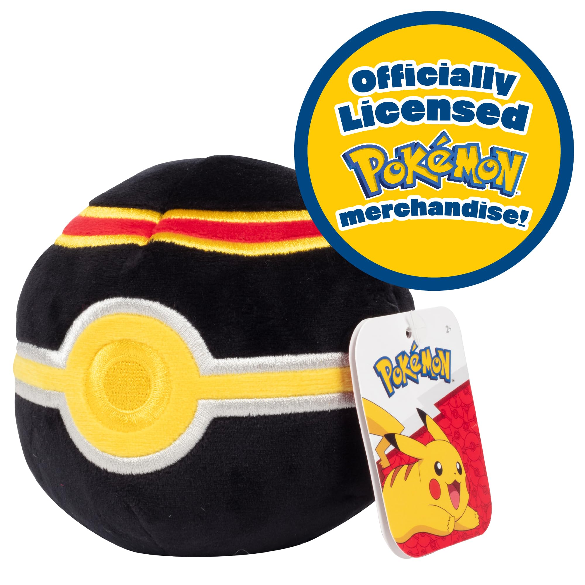 Foto 7 pulgar | Pelota De Lujo Pokémon De Peluche De 5 Cm, Con Licencia Oficial - Venta Internacional.
