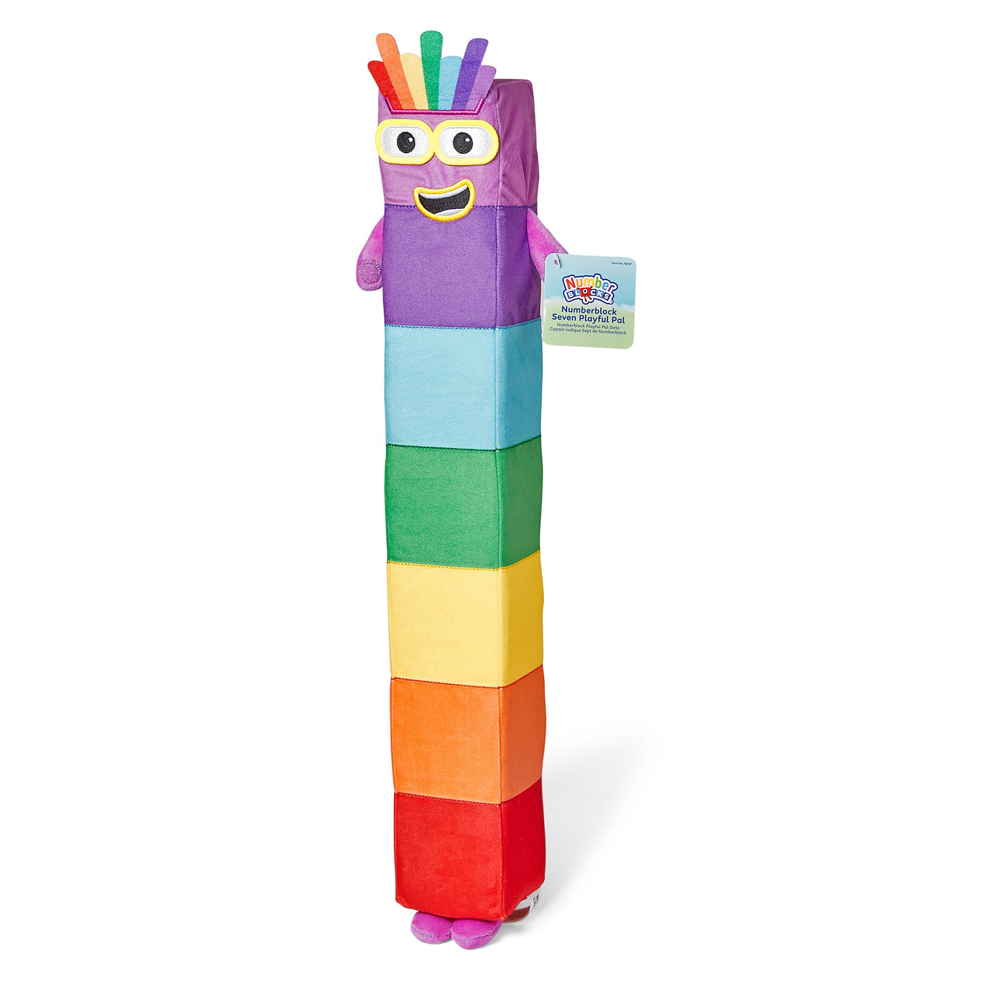 Foto 2 pulgar | Peluche Hand2mind Numberblock Seven Playful Pal Para Niños - Venta Internacional.