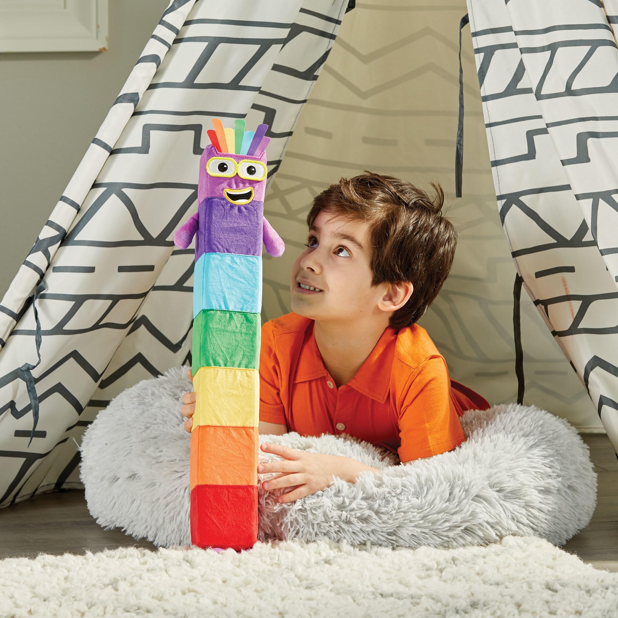 Foto 5 pulgar | Peluche Hand2mind Numberblock Seven Playful Pal Para Niños - Venta Internacional.