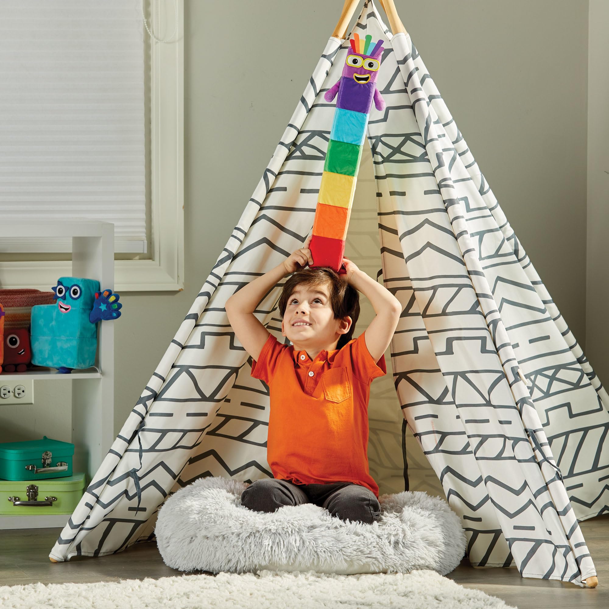 Foto 5 | Peluche Hand2mind Numberblock Seven Playful Pal Para Niños - Venta Internacional.