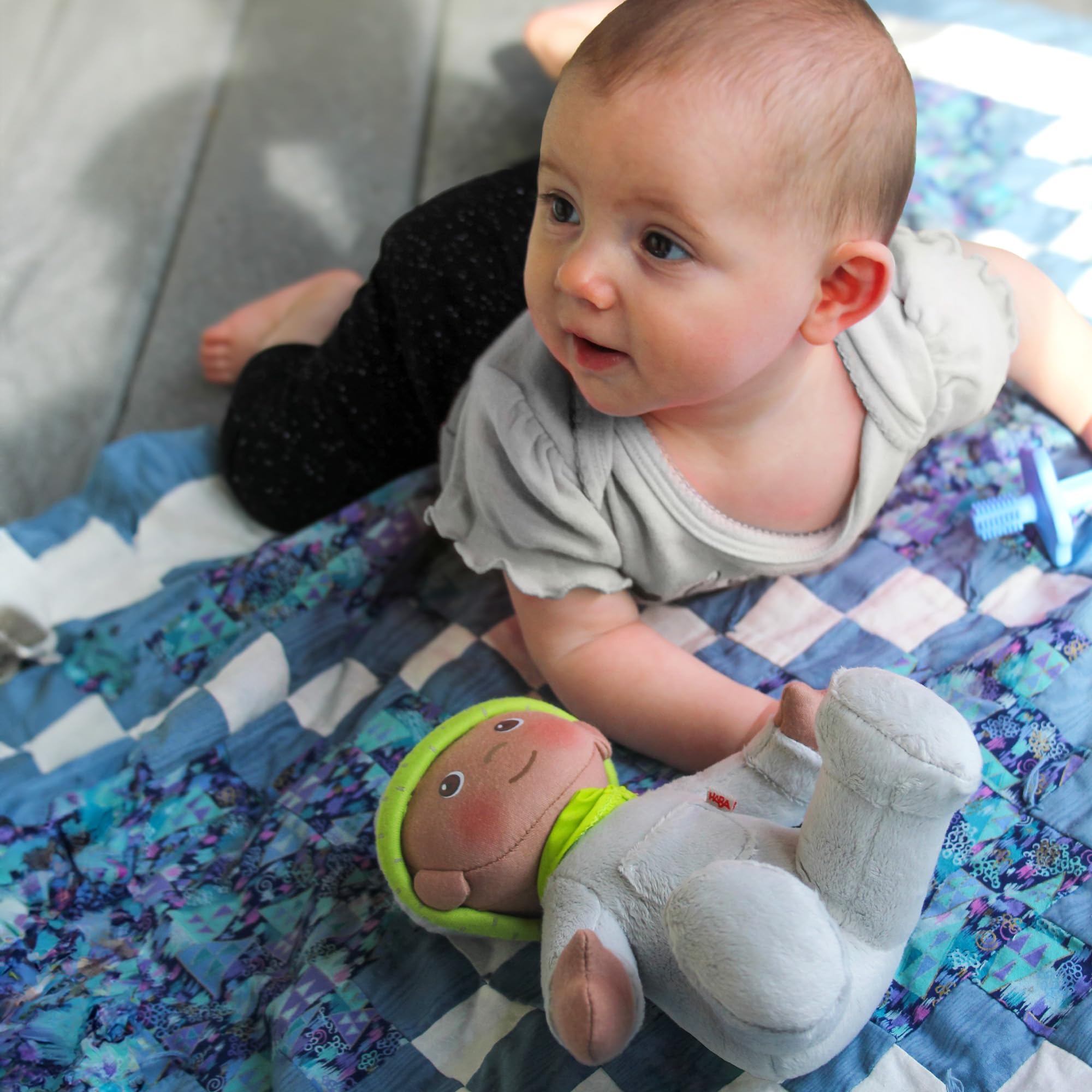 Foto 5 | Muñeca De Peluche Haba Snug Up Ollie My First, De 1 A 3 Años - Venta Internacional.