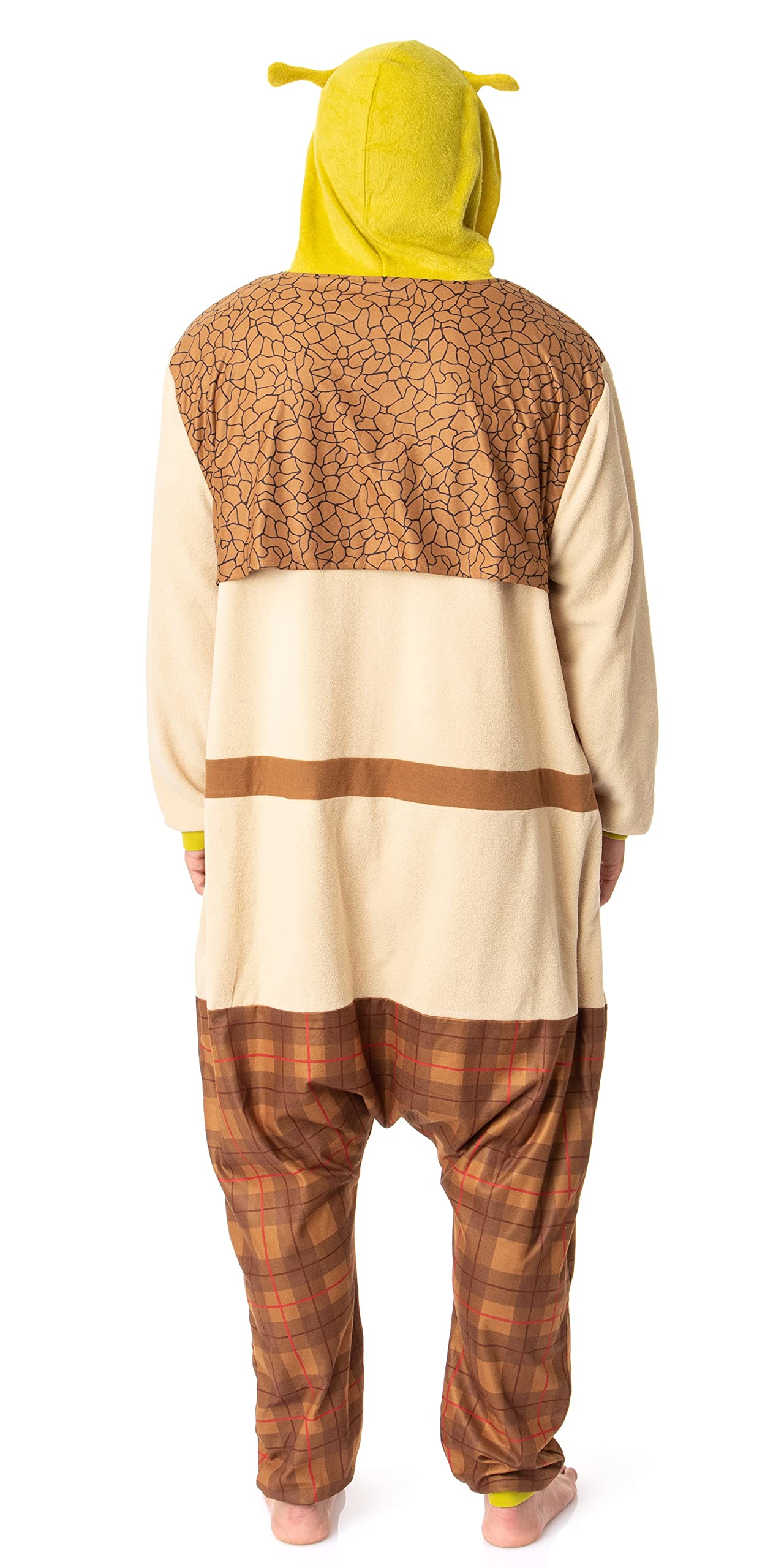 Foto 4 | Disfraz De Shrek De Pajama Intimo Dreamworks Para Hombre - Venta Internacional.