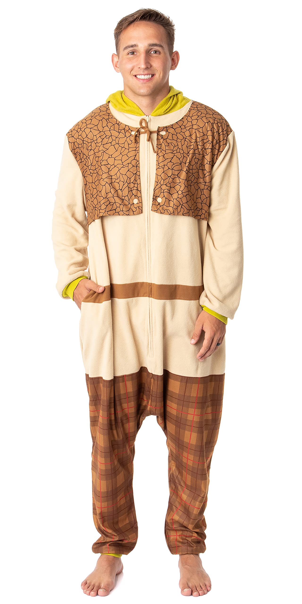 Foto 6 pulgar | Disfraz De Shrek De Pajama Intimo Dreamworks Para Hombre - Venta Internacional.