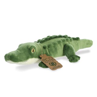 Foto 2 | Peluche Aurora Eco Nation, Color Verde Cocodrilo, 35 Cm - Venta Internacional.