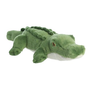Foto 3 | Peluche Aurora Eco Nation, Color Verde Cocodrilo, 35 Cm - Venta Internacional.