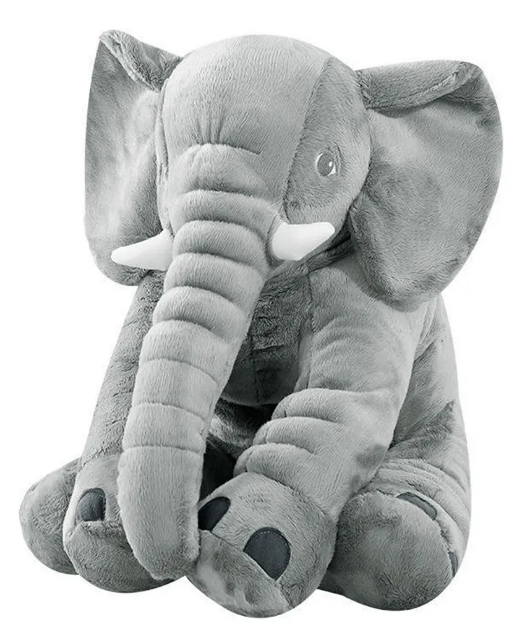 Xtellar Peluche Suave-manta Elefante Grande, Ideal Para Niños Y Bebés, 60cm