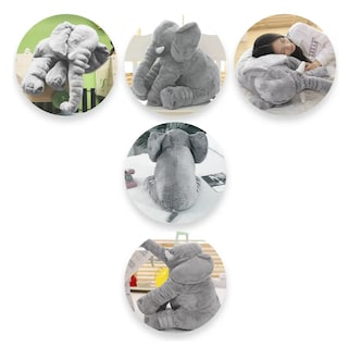 Foto 4 | Xtellar Peluche Suave-manta Elefante Grande, Ideal Para Niños Y Bebés, 60cm