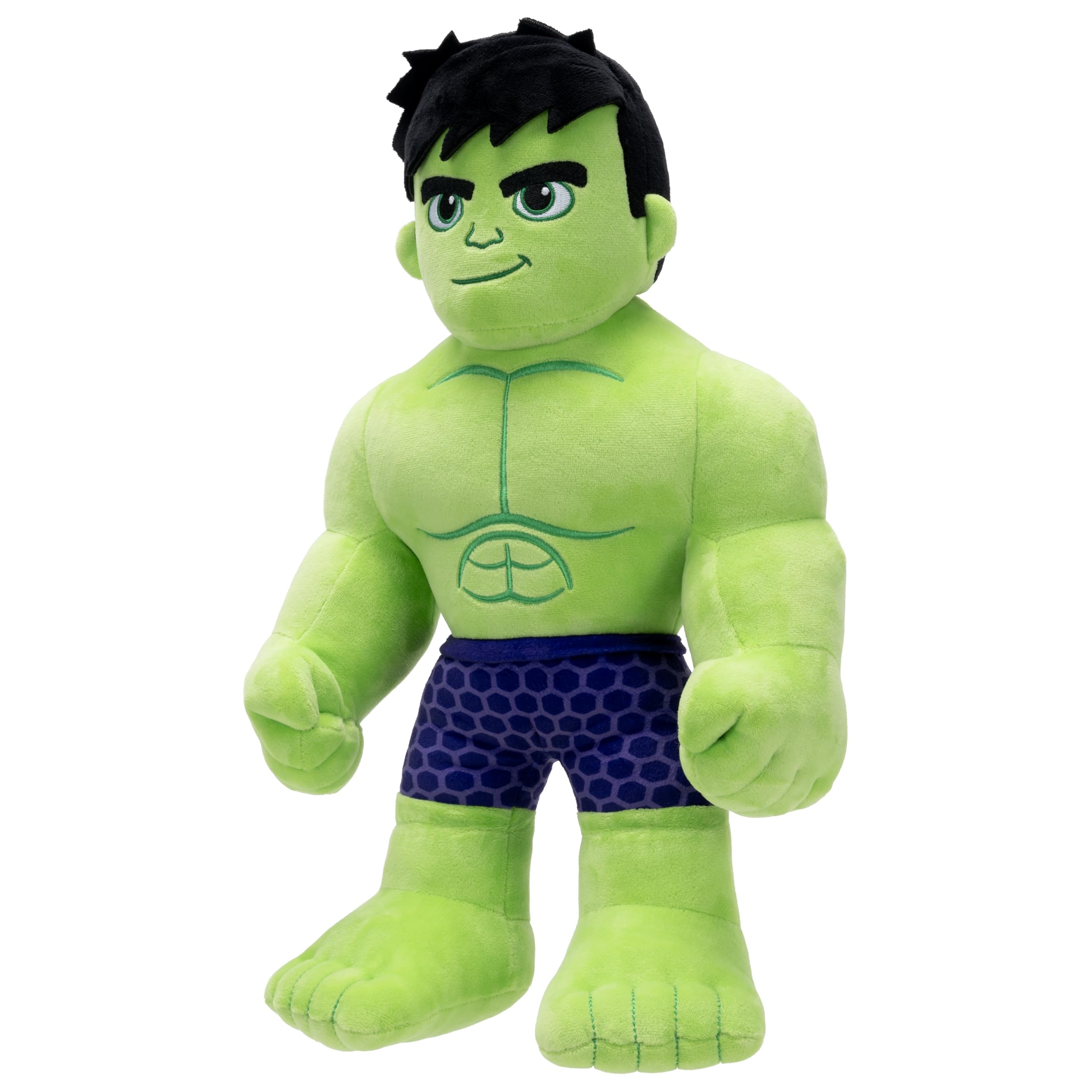 Foto 3 pulgar | Peluche Marvel Spidey Y Sus Increíbles Amigos Hulk 40 Cm - Venta Internacional.