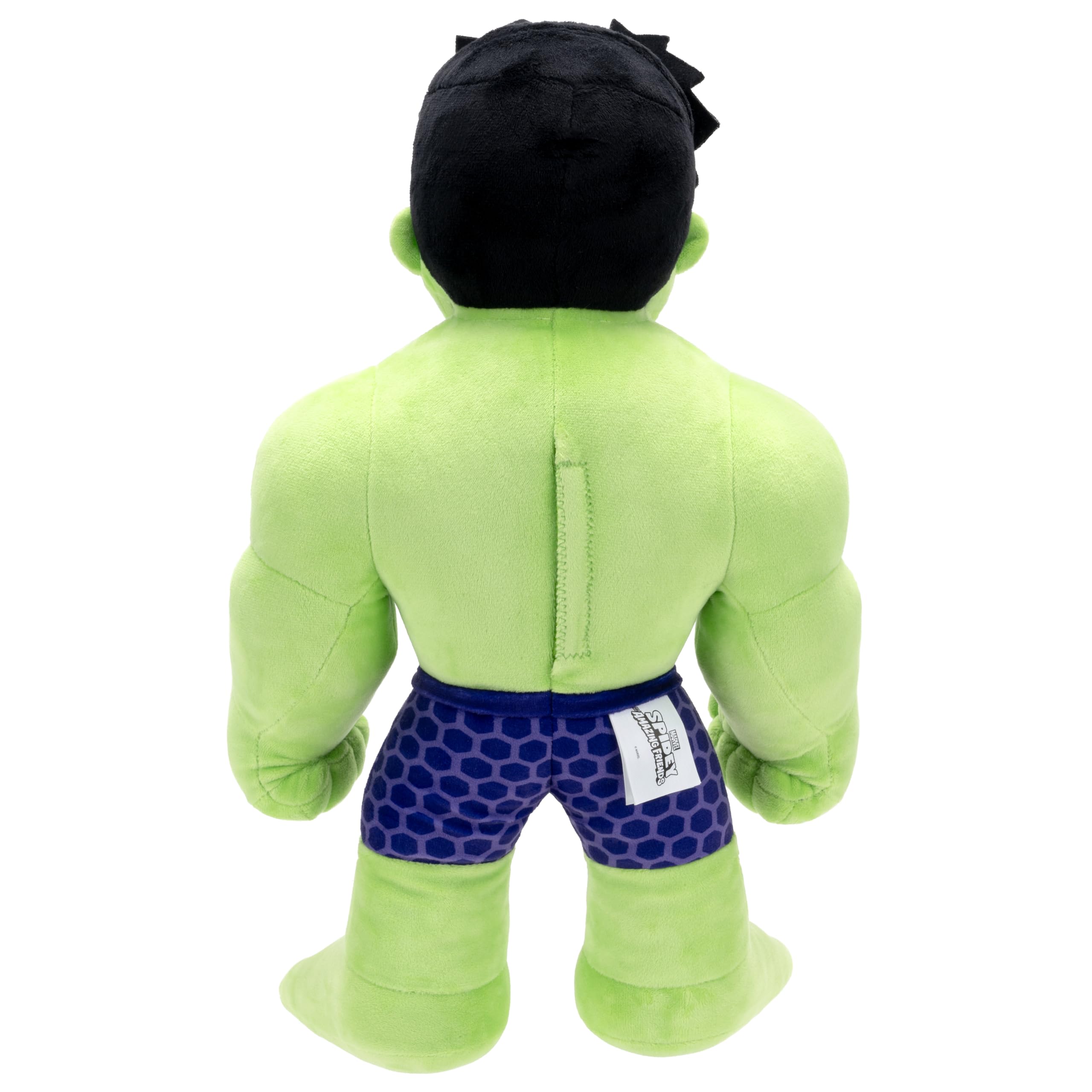 Foto 4 pulgar | Peluche Marvel Spidey Y Sus Increíbles Amigos Hulk 40 Cm - Venta Internacional.