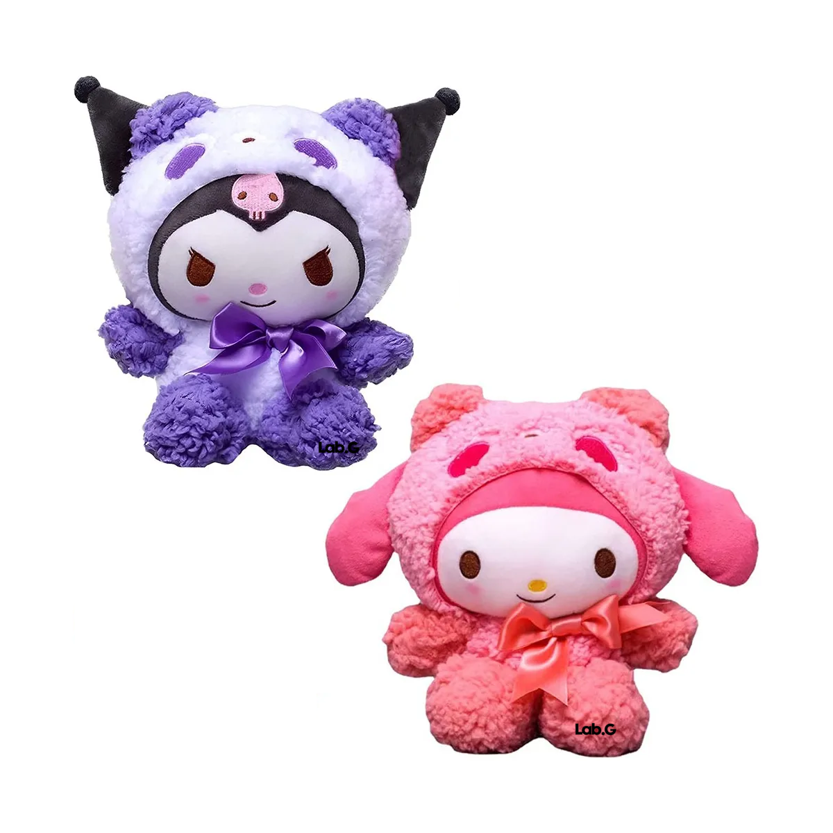 Muñeco De Peluche De Kuromi Con Melodia Lab.g Púrpura