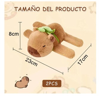 Foto 3 | 2pz Peluche Para Capibara Pulseras Regalos Para Niños
