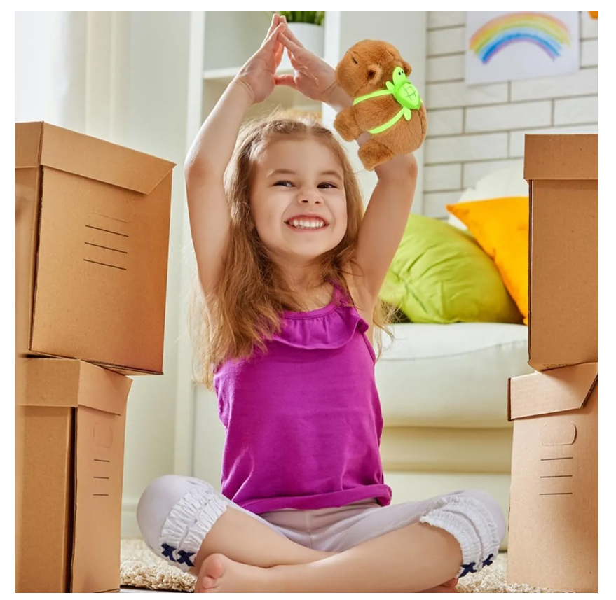 Foto 5 pulgar | 2pz Peluche Para Capibara Pulseras  Regalos Para Niños