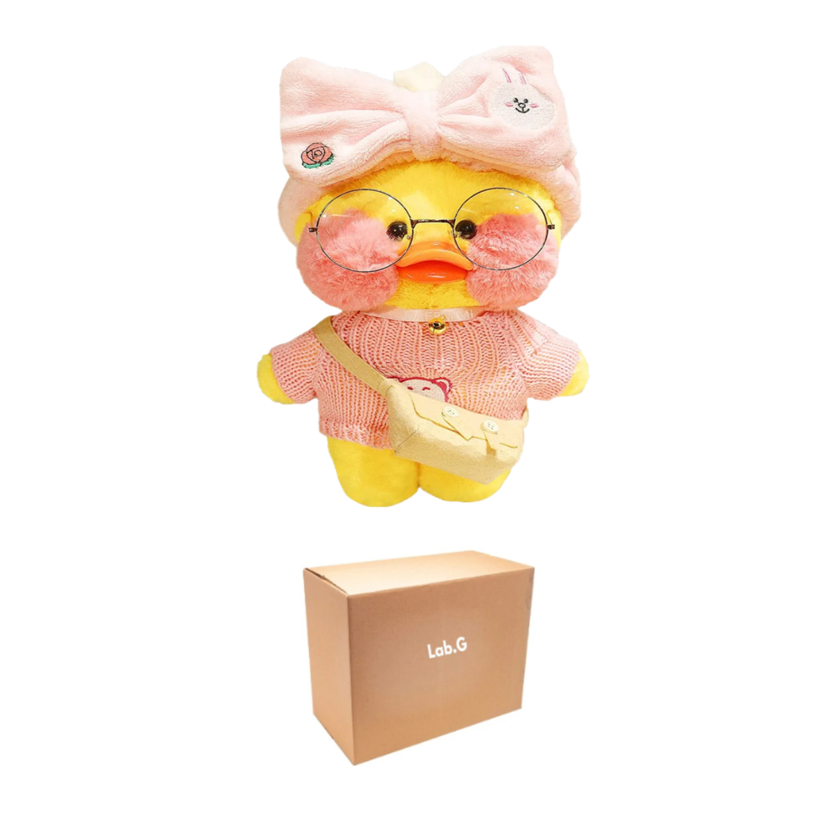 Foto 1 | Patito De Peluche Con Complementos De Vestirhermosa Vida Lab.g Multicolor