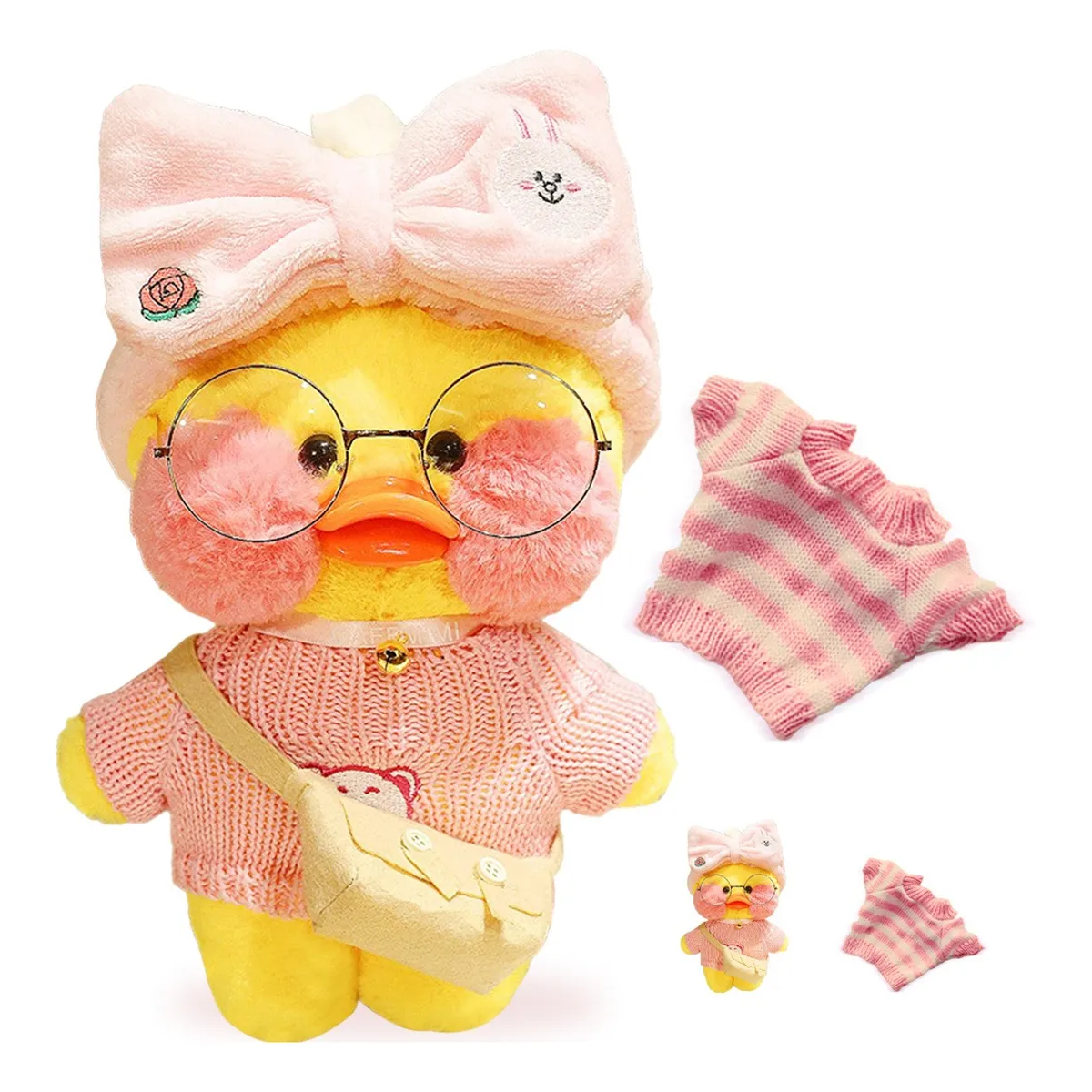 Foto 2 | Patito De Peluche Con Complementos De Vestirhermosa Vida Lab.g Multicolor