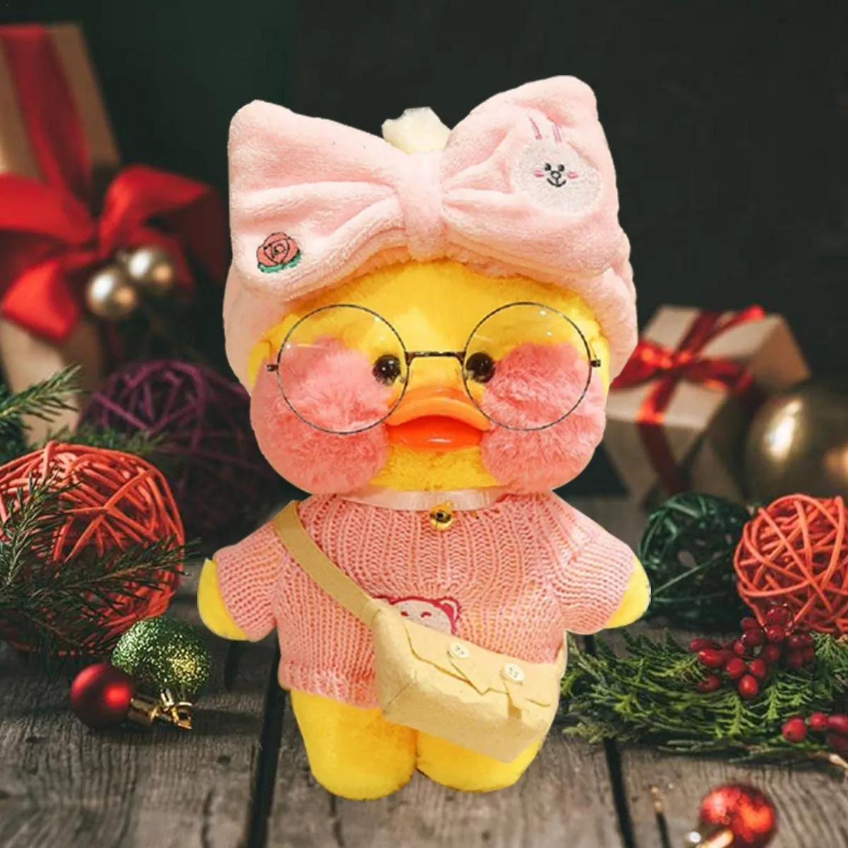 Foto 5 | Patito De Peluche Con Complementos De Vestirhermosa Vida Lab.g Multicolor