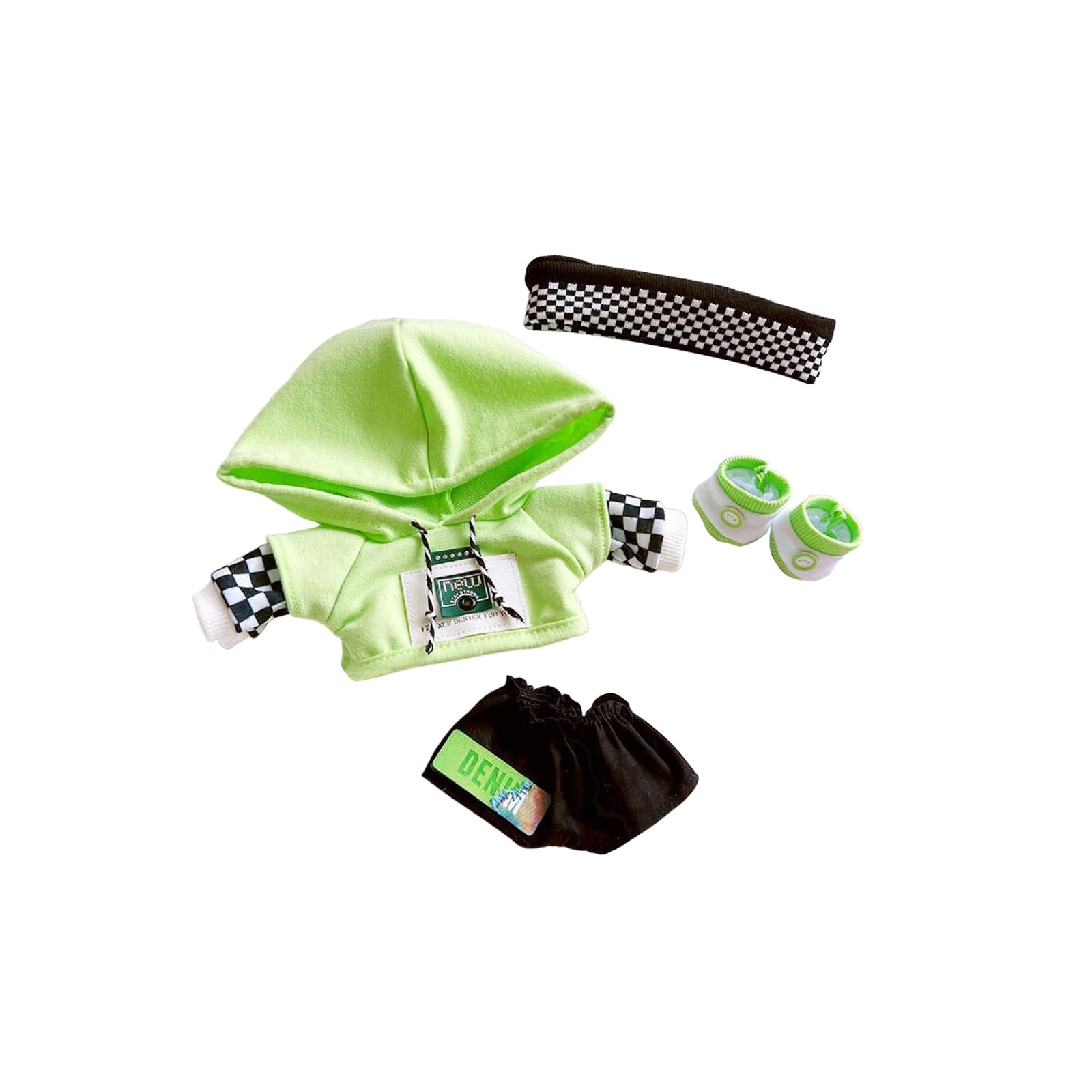 Set De Ropa De Peluche Calembou De 20 Cm Para Muñecas De 8 Pulgadas - Venta Internacional.