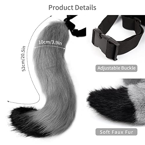 Foto 4 pulgar | Disfraz De Junboon Con Cola Sintética Para Cosplay En Halloween - Venta Internacional.