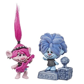 Foto 1 | Bobble De Toy Trolls Dreamworks World Tour Rock City Con 2 Figuras - Venta Internacional.