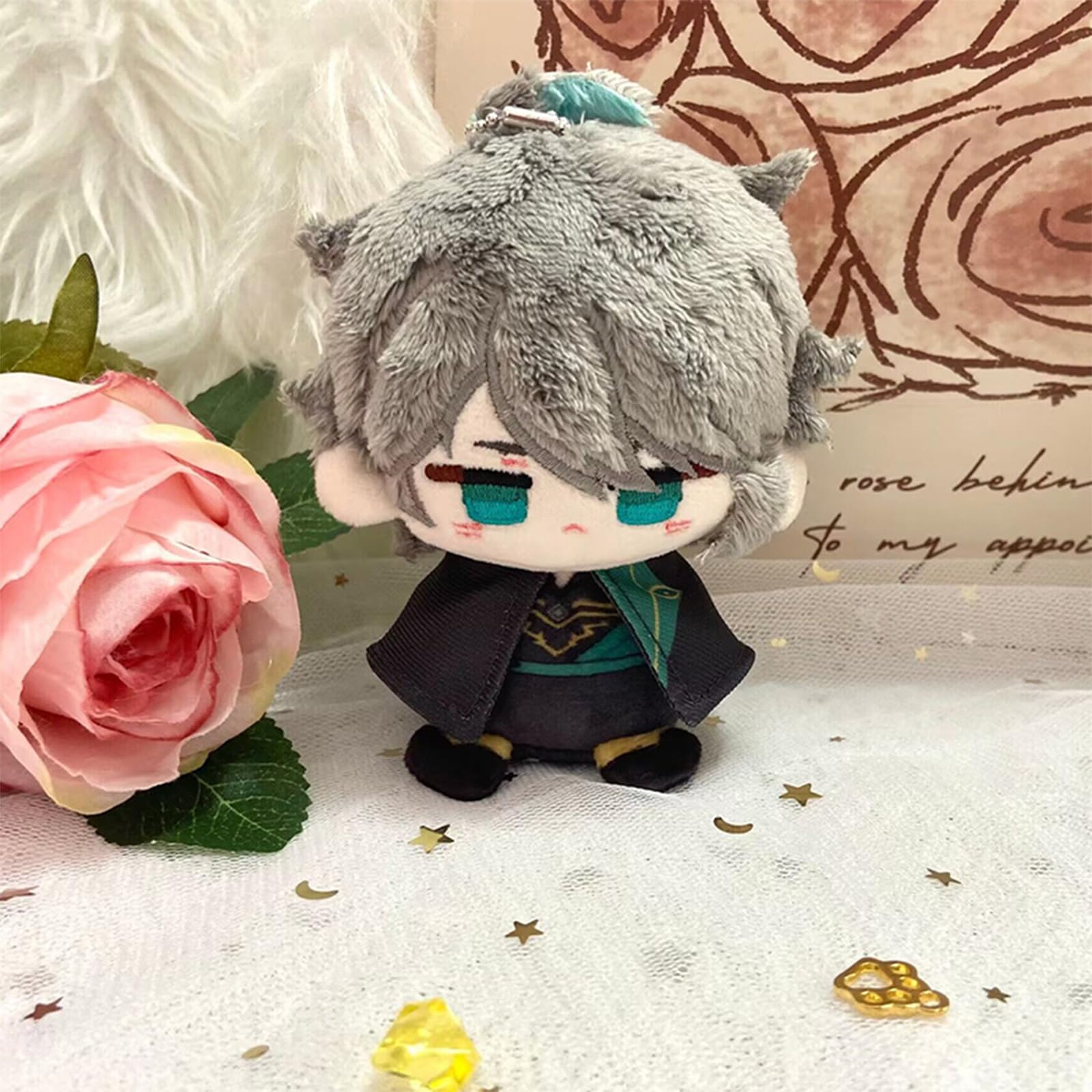 Foto 3 pulgar | Llavero De Peluche Calembou Anime Al Haitham Kaveh Zhongli Childe - Venta Internacional.