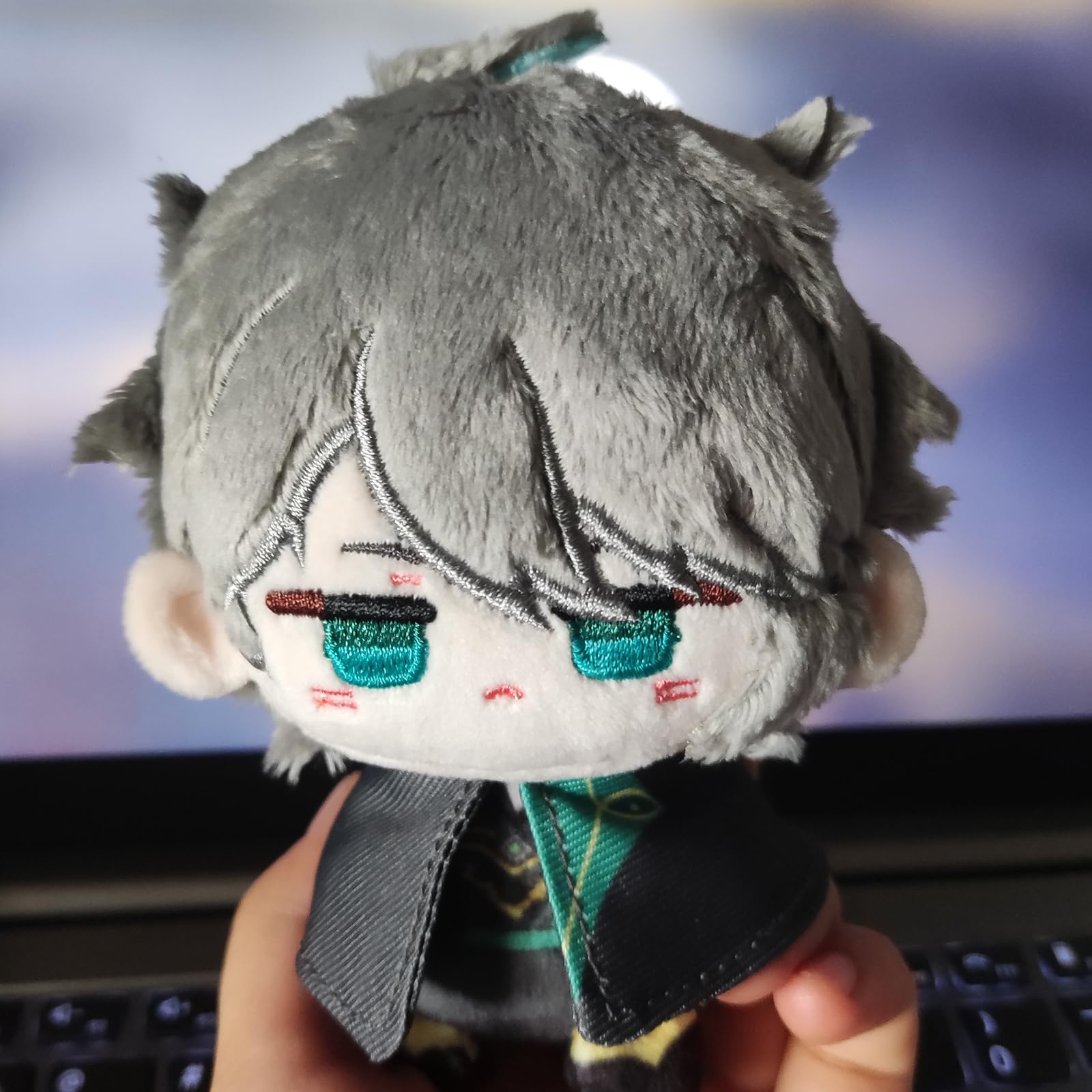 Foto 4 pulgar | Llavero De Peluche Calembou Anime Al Haitham Kaveh Zhongli Childe - Venta Internacional.