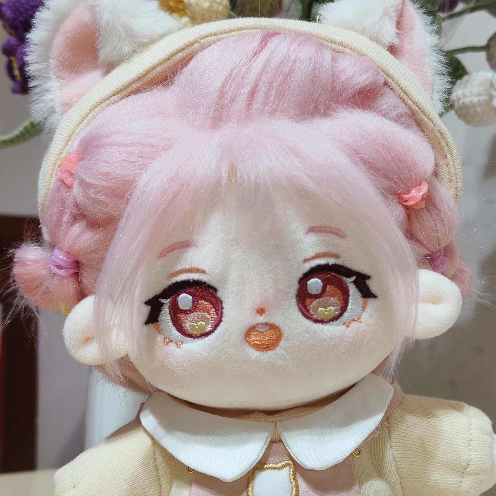 Foto 5 | Muñeca De Peluche Calembou Nikki De 20 Cm Con Esqueleto Articulado - Venta Internacional.