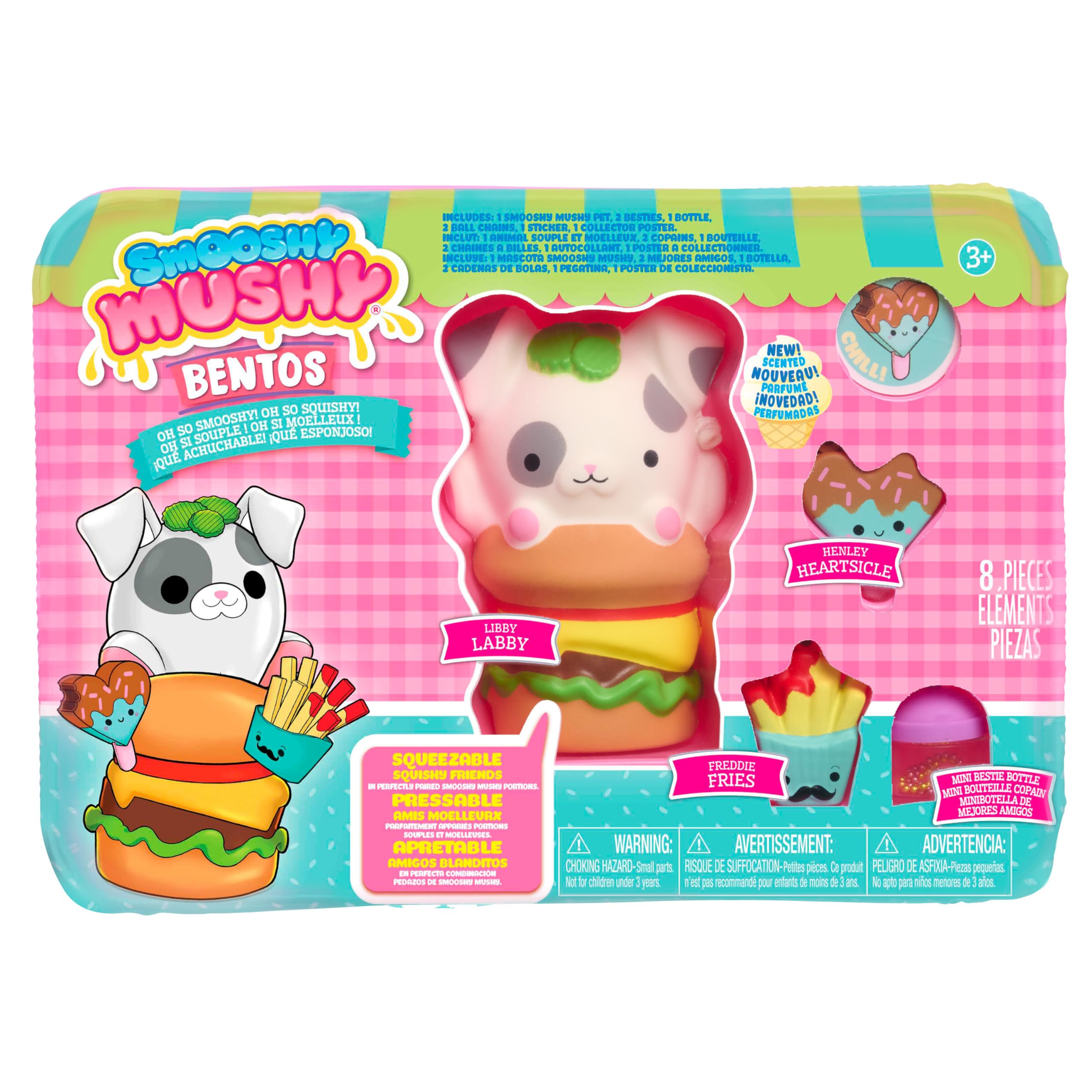Foto 4 pulgar | Caja De Bento Squishy Fidget Toys Smooshy Mushy De Colección - Venta Internacional.