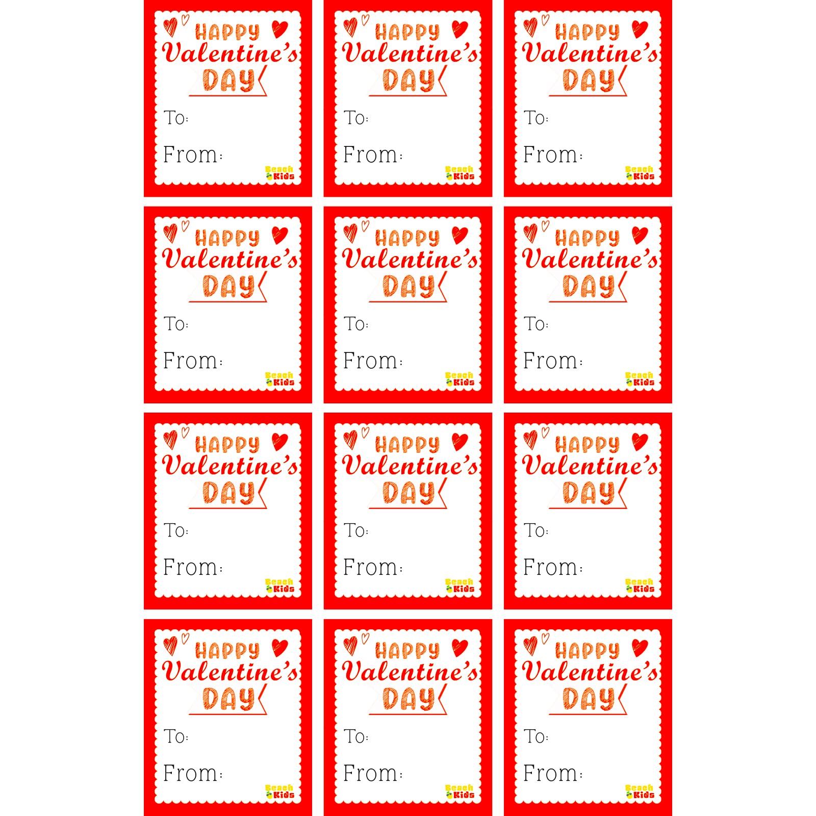 Foto 4 | Regalo Para El Día De San Valentín Para El Aula, Paquete De 24 Minilibros Para Colorear Con Forma De Oso - Vent