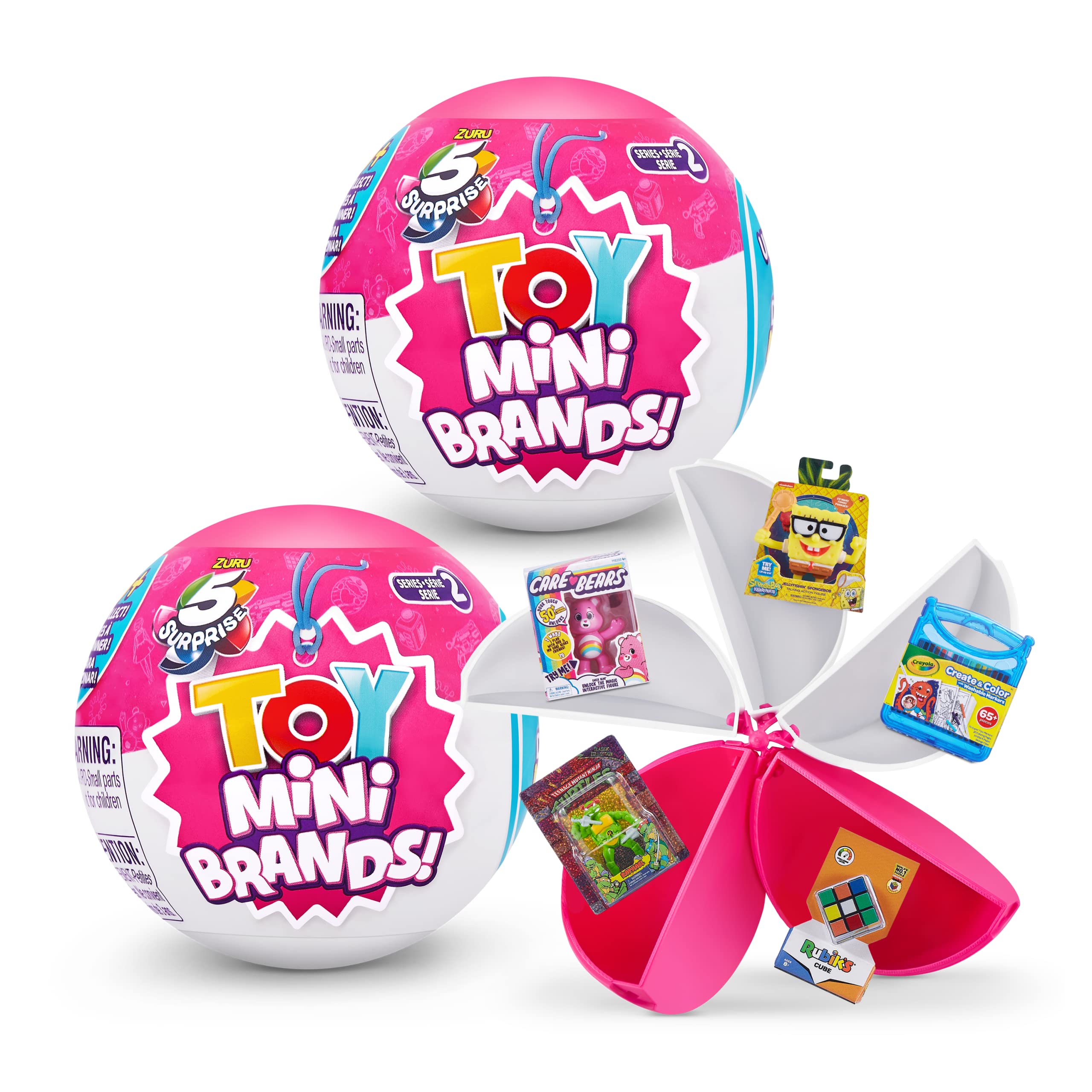 Paquete Zuru 2 De Toy 5 Surprise Mini Brands, Serie 2, 36 M, 99 Años - Venta Internacional.