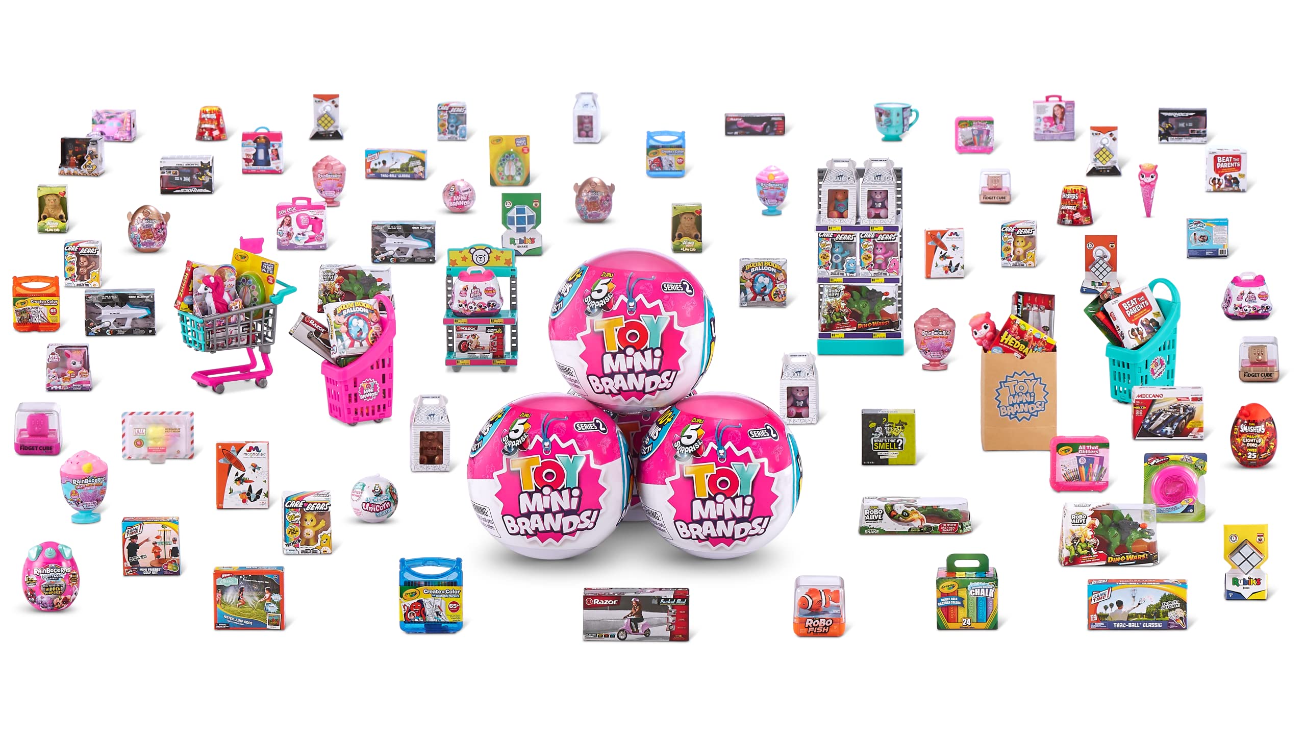 Foto 4 pulgar | Paquete Zuru 2 De Toy 5 Surprise Mini Brands, Serie 2, 36 M, 99 Años - Venta Internacional.