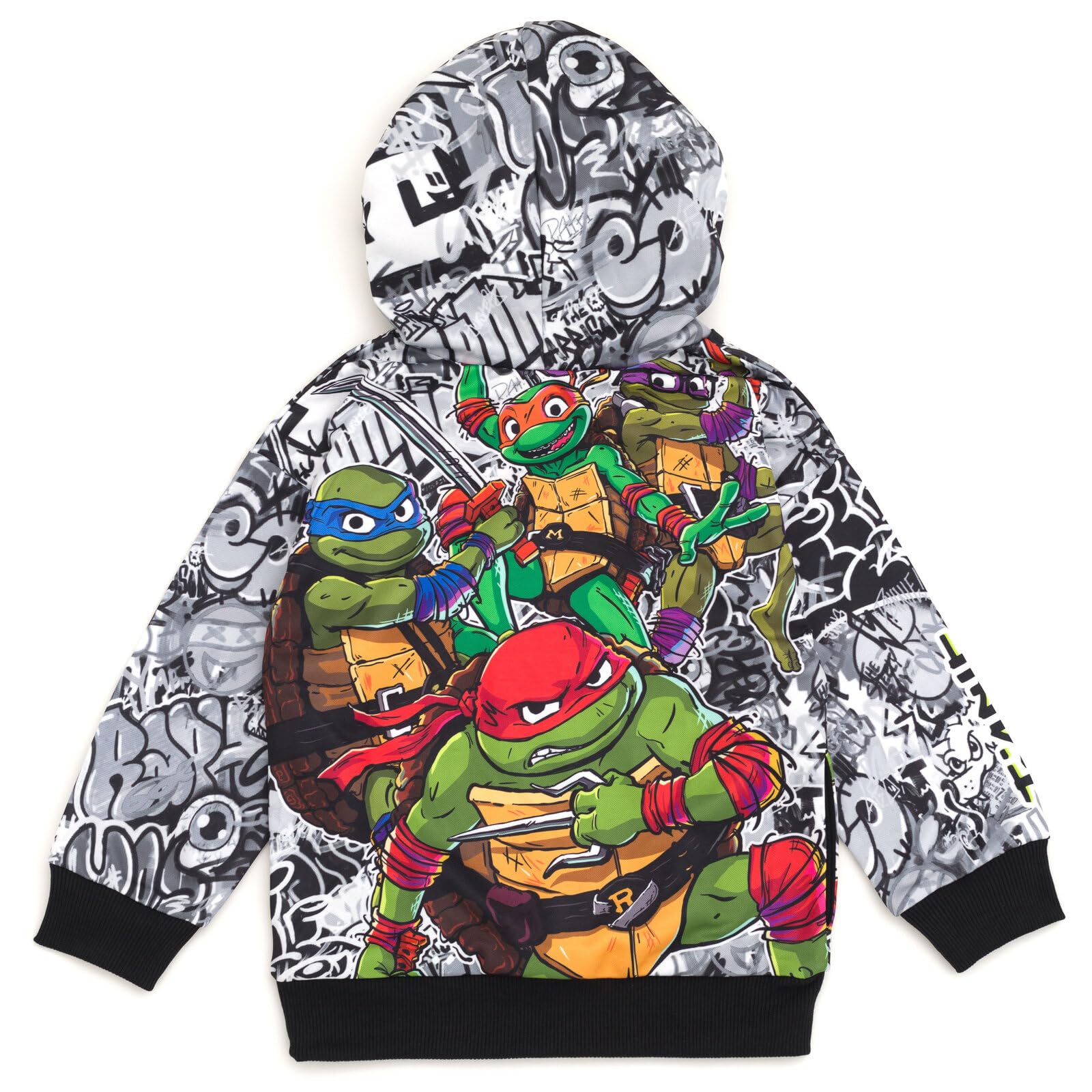 Foto 3 pulgar | Sudadera Con Capucha Teenage Mutant Ninja Turtles Donatello Raphael Leonardo - Venta Internacional.