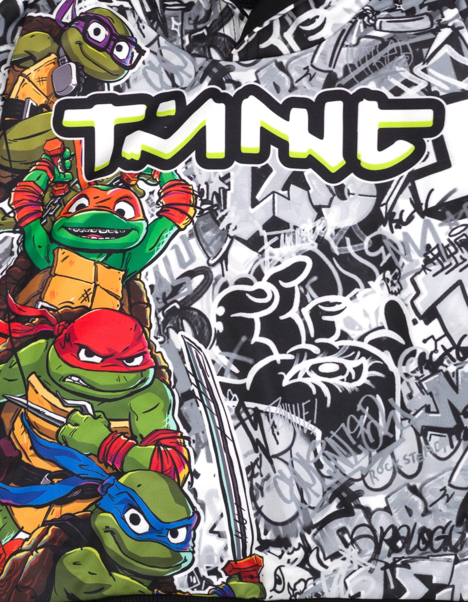 Foto 4 pulgar | Sudadera Con Capucha Teenage Mutant Ninja Turtles Donatello Raphael Leonardo - Venta Internacional.