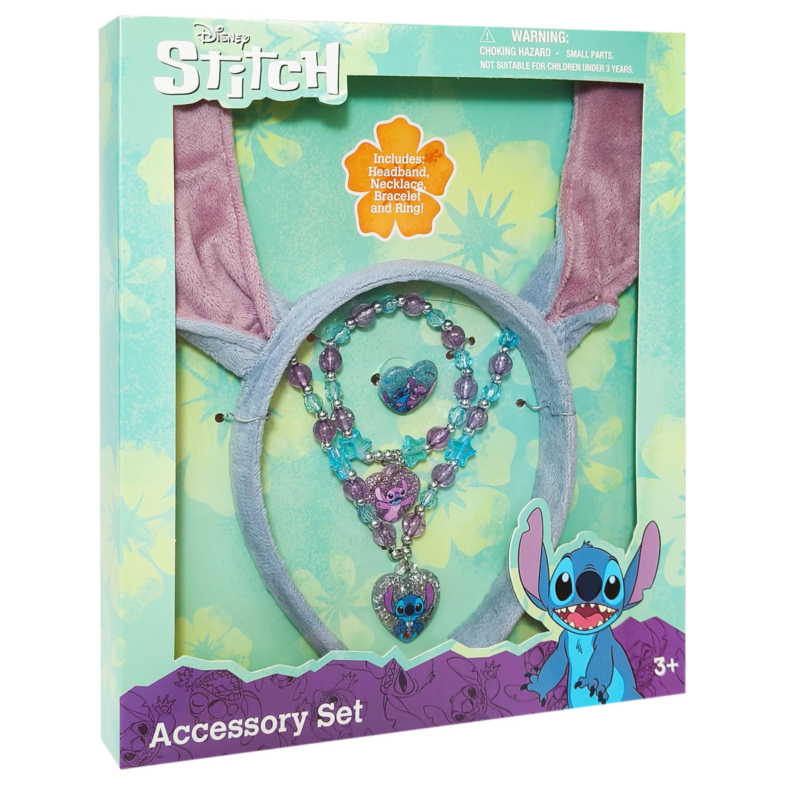 Foto 3 pulgar | Conjunto De Diademas Luv Her Disney Stitch Para Niñas Mayores De 3 Años - Venta Internacional.