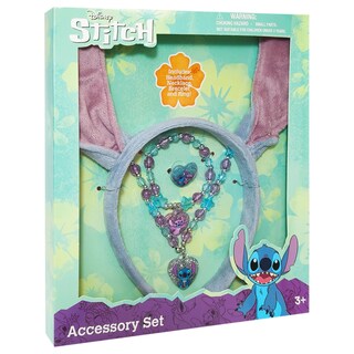 Foto 2 | Conjunto De Diademas Luv Her Disney Stitch Para Niñas Mayores De 3 Años - Venta Internacional.
