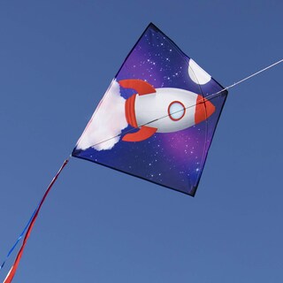 Foto 2 | Tela Ripstop Kite In The Breeze Rocket De 76 Cm Con Cola - Venta Internacional.