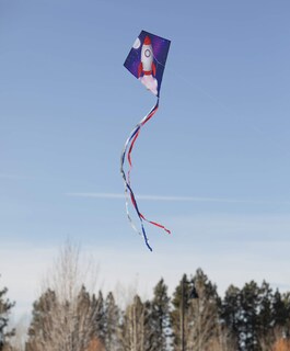 Foto 3 | Tela Ripstop Kite In The Breeze Rocket De 76 Cm Con Cola - Venta Internacional.