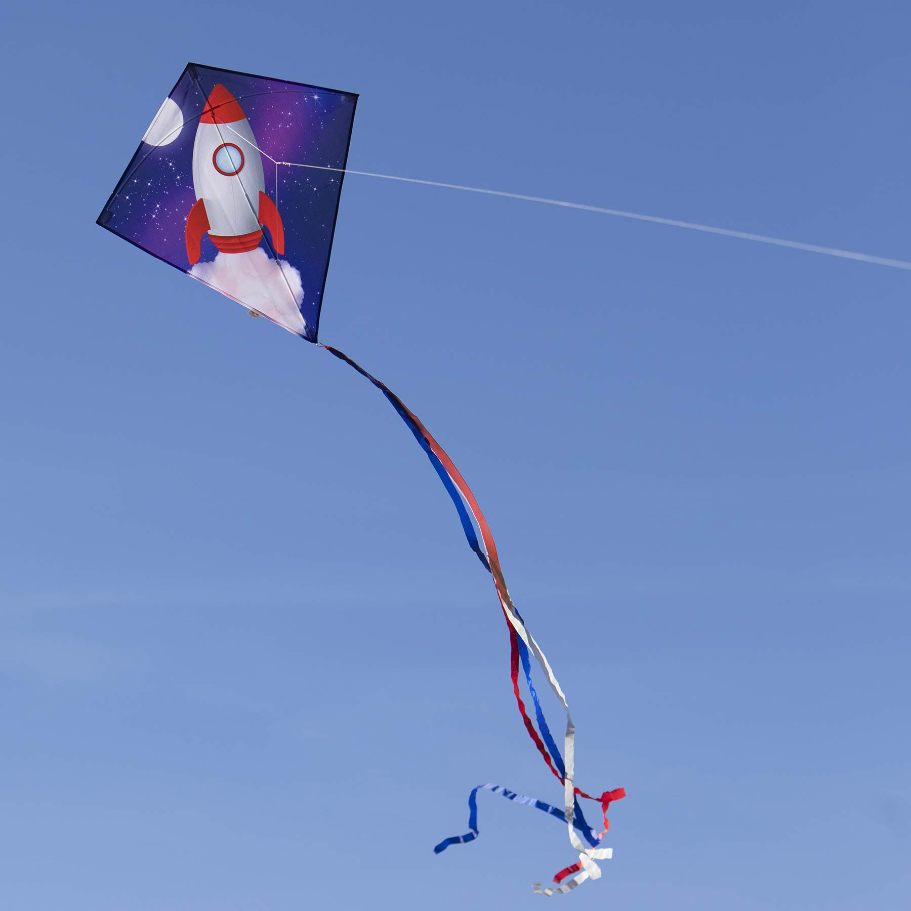 Foto 5 pulgar | Tela Ripstop Kite In The Breeze Rocket De 76 Cm Con Cola - Venta Internacional.