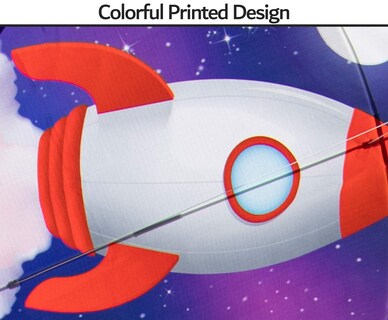 Foto 7 | Tela Ripstop Kite In The Breeze Rocket De 76 Cm Con Cola - Venta Internacional.