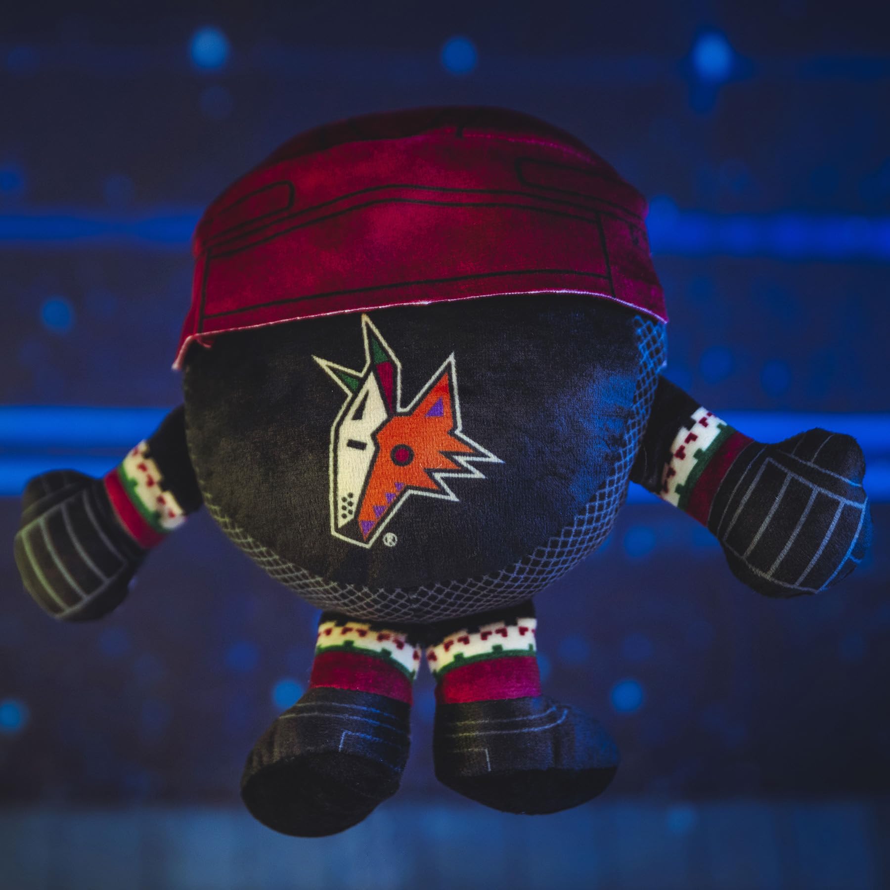 Foto 2 | Juguete De Peluche Bleacher Creatures Arizona Coyotes Nhl 8 Pulgadas - Venta Internacional.