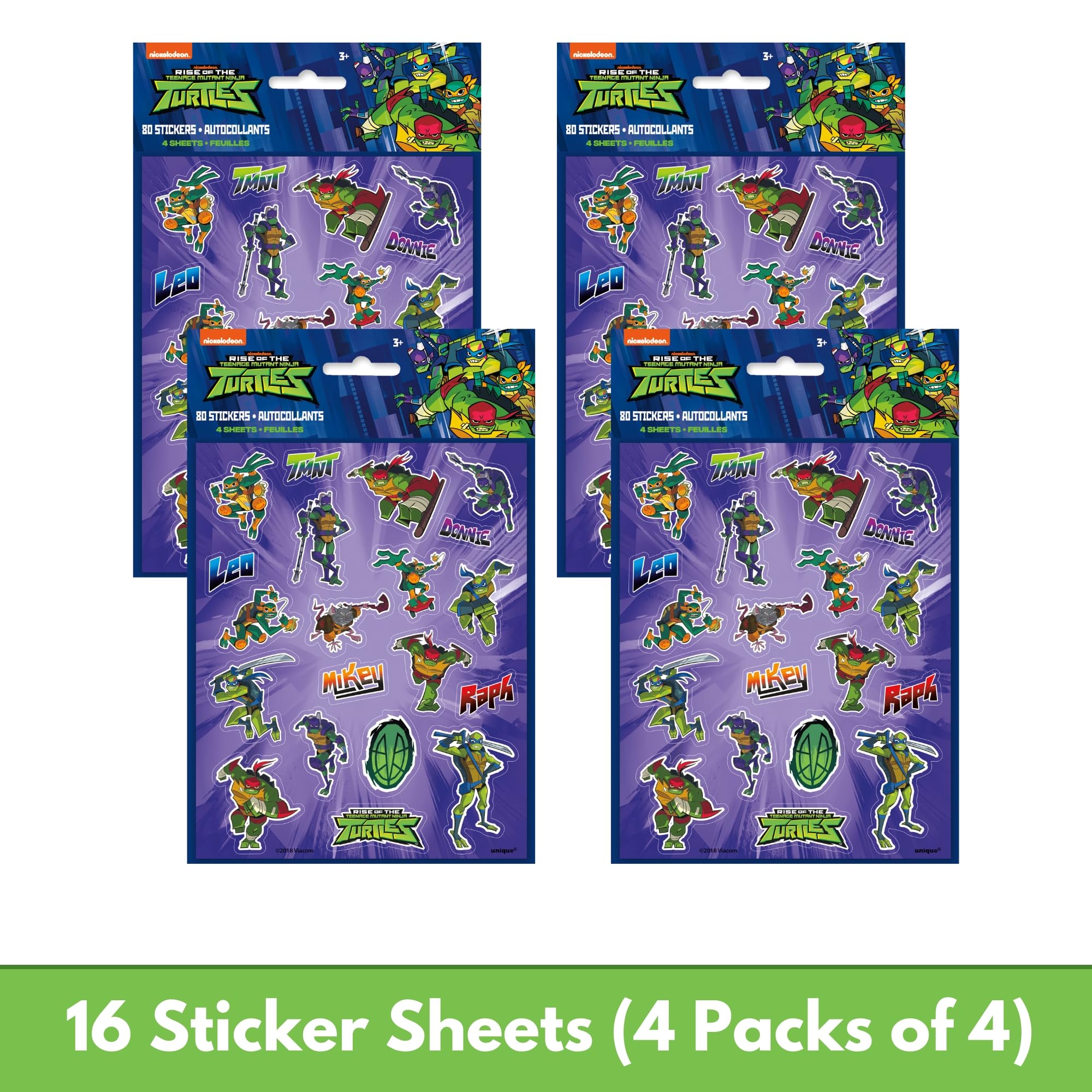 Foto 6 pulgar | Paquete De Regalos De Fiesta Único Con Forma De Tortuga Ninja Para 16 Invitados Con Bolsas Y Más - Venta Internacional.