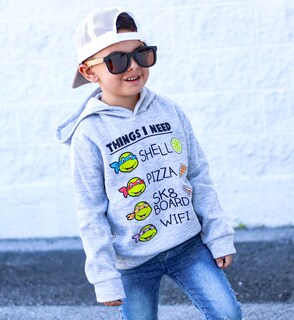Foto 2 | Sudadera Con Capucha Nickelodeon Teenage Mutant Ninja Turtles Boy 2t - Venta Internacional.