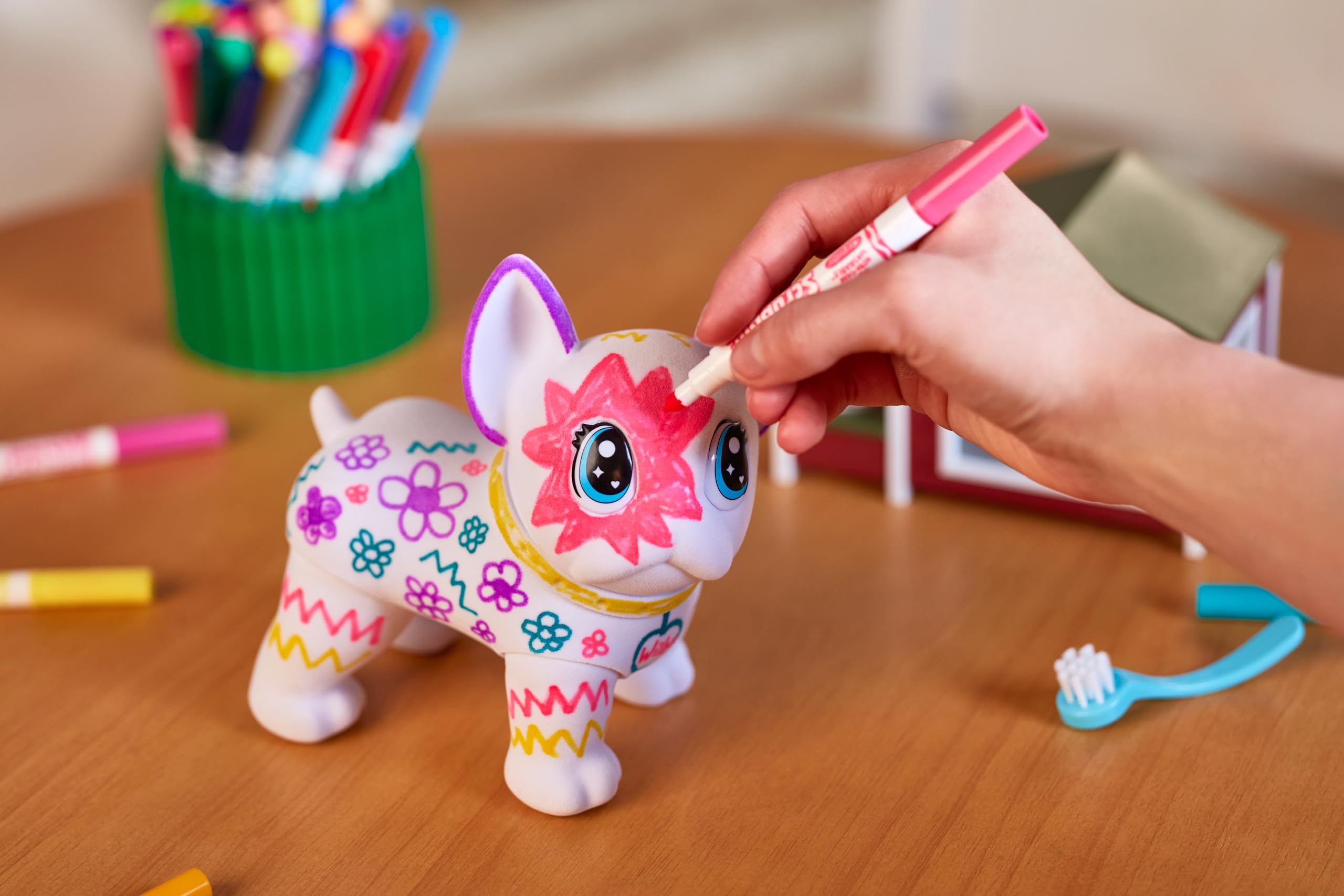 Foto 4 pulgar | Toy Crayola Scribble Scrubbie Jumbo French Bulldog De 3 Años O Más - Venta Internacional.