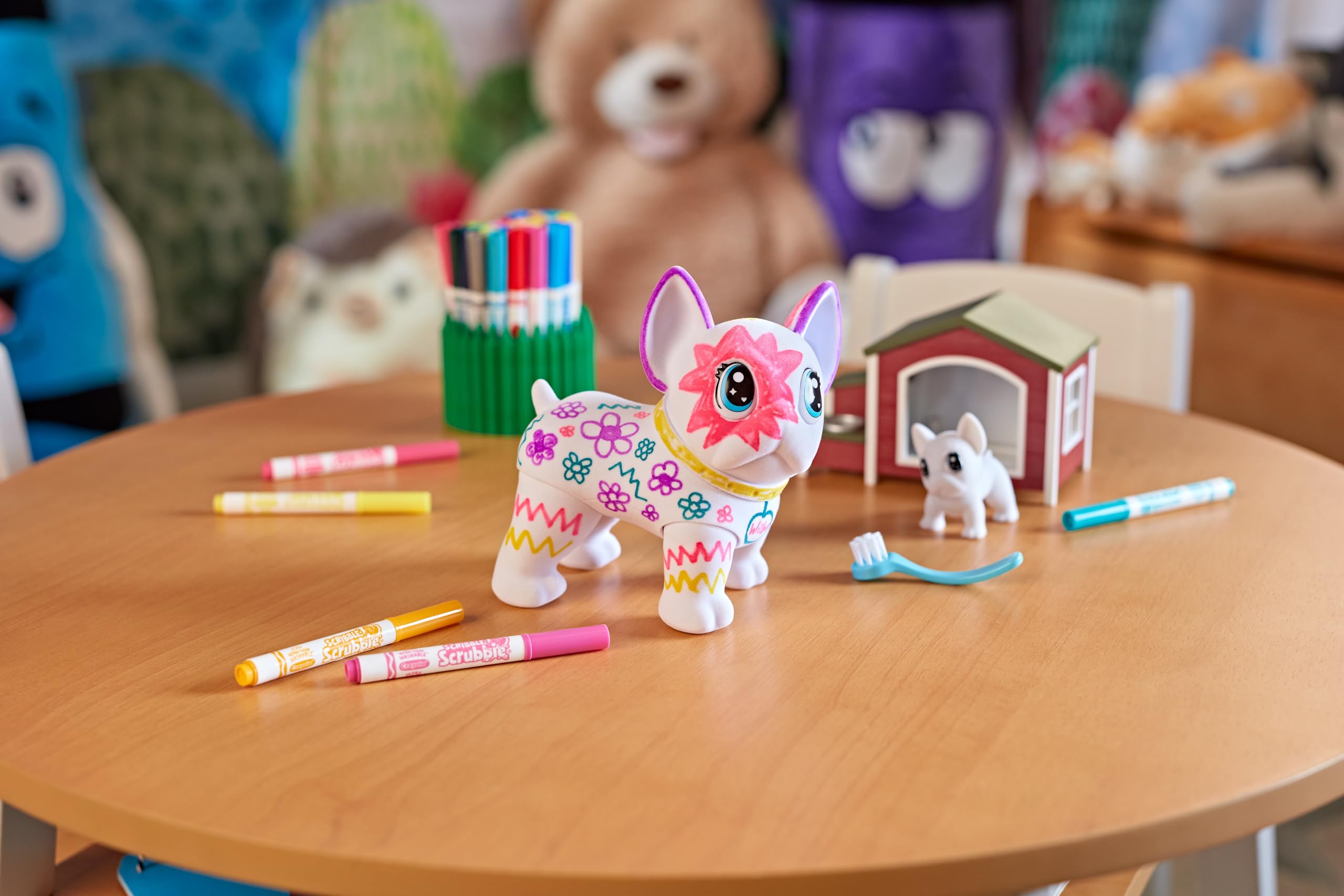 Foto 5 pulgar | Toy Crayola Scribble Scrubbie Jumbo French Bulldog De 3 Años O Más - Venta Internacional.