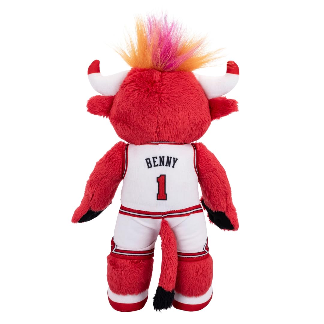 Foto 5 | Figura De Peluche Bleacher Creatures Chicago Bulls Benny, 25 Cm - Venta Internacional.
