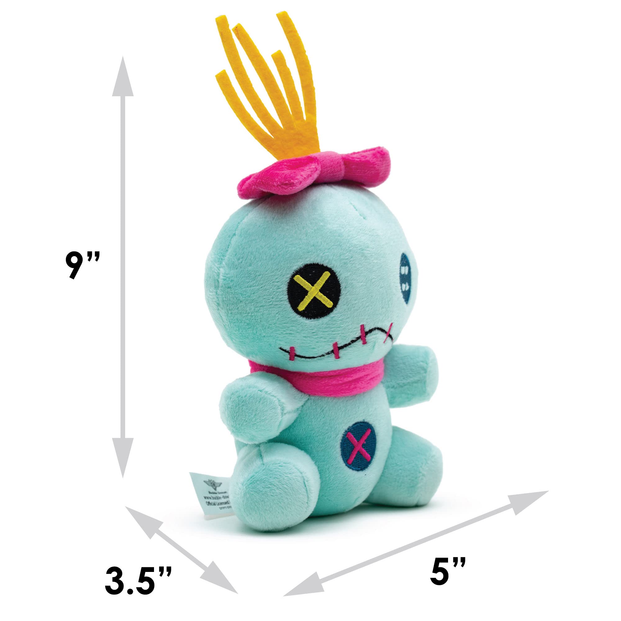 Foto 5 | Peluche Disney Lilo And Stitch Scrump Con Cinturón Abrochado - Venta Internacional.