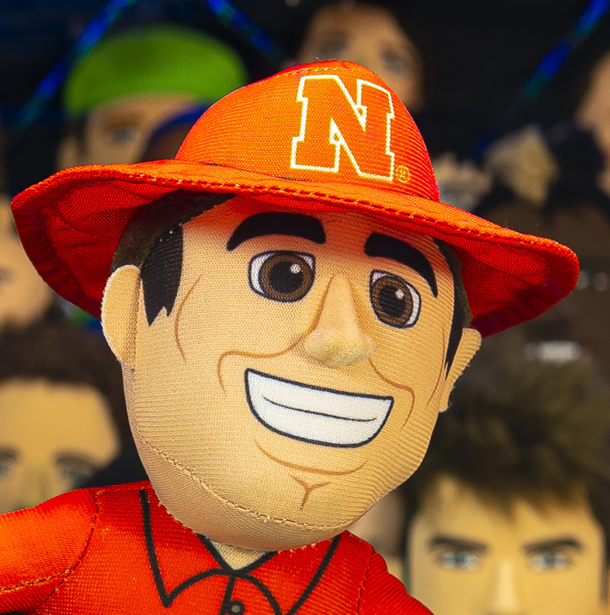 Foto 7 pulgar | Figura De Peluche Bleacher Creatures Nebraska Herbie The Husker - Venta Internacional.