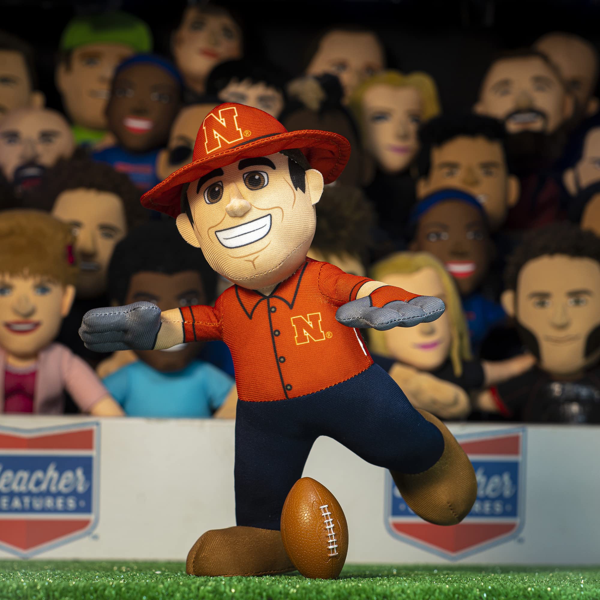 Foto 7 | Figura De Peluche Bleacher Creatures Nebraska Herbie The Husker - Venta Internacional.