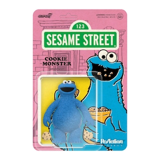 Foto 1 | Figura De Acción Super7 Sesame Street Reaction Cookie Monster - Venta Internacional.