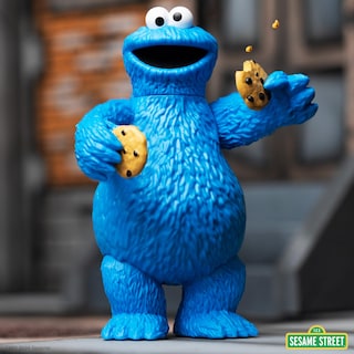 Foto 4 | Figura De Acción Super7 Sesame Street Reaction Cookie Monster - Venta Internacional.
