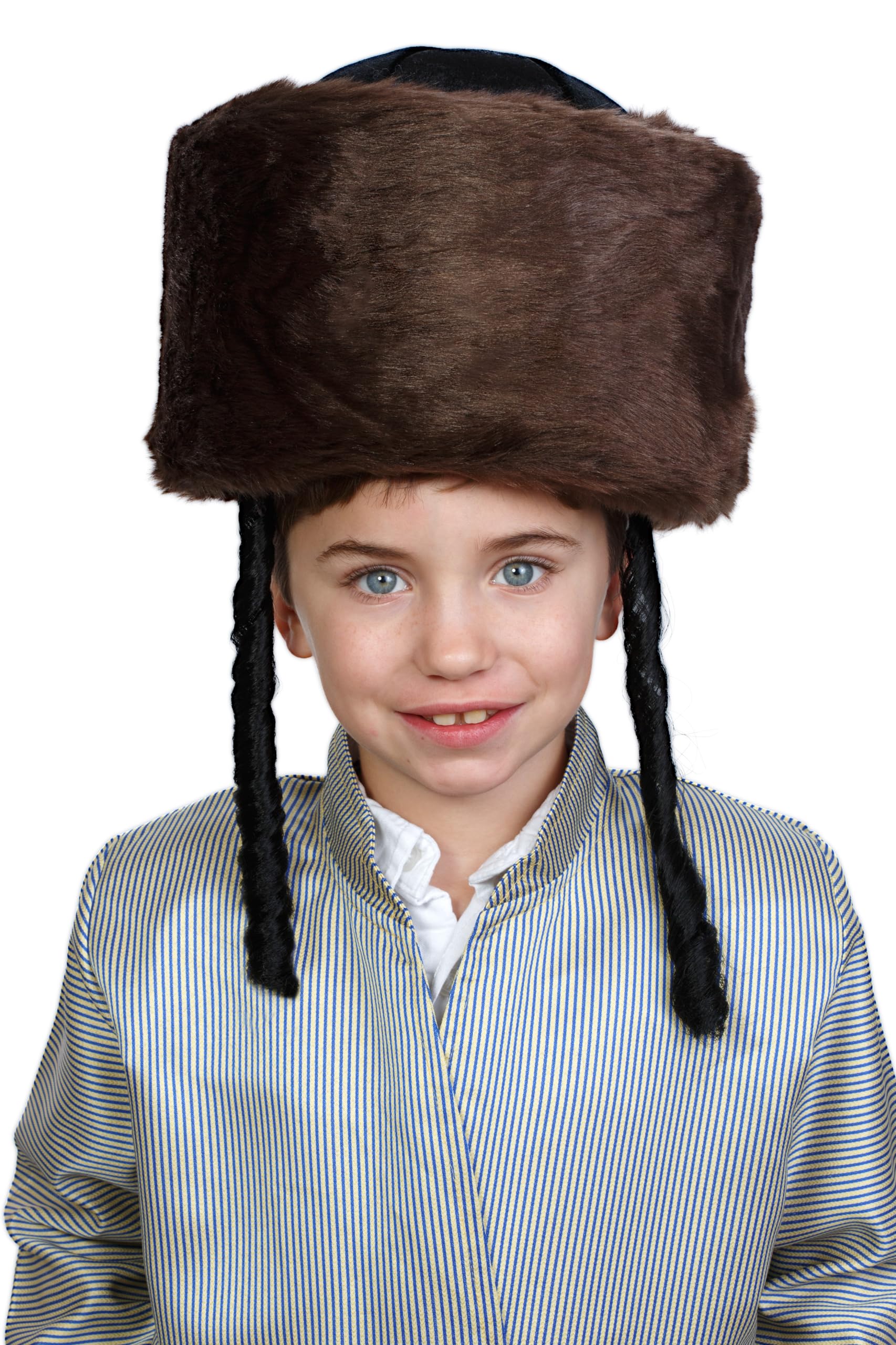 Foto 3 pulgar | Gorro De Piel Dress Up America High Shtreimel Para Adulto (marrón) - Venta Internacional.