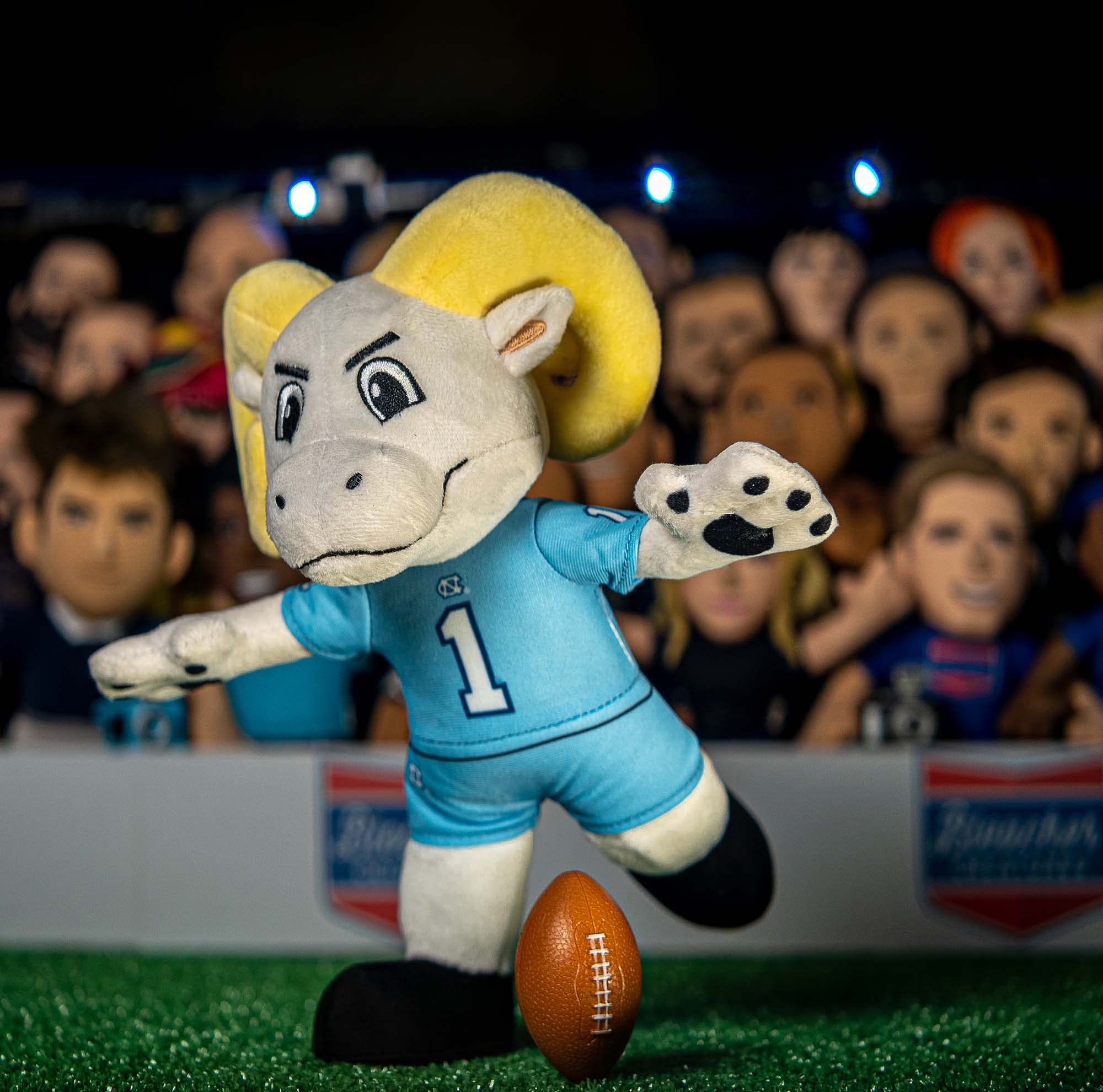 Foto 6 pulgar | Figura De Peluche Bleacher Creatures North Carolina Tar Heels - Venta Internacional.